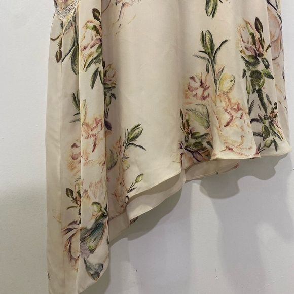 Haute Hippie The Water Floral 100% Silk Slip On Dress - Picture 7 of 10